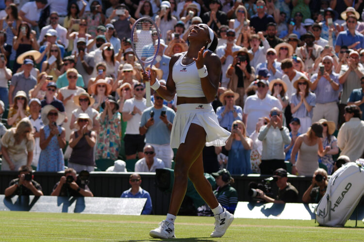 Coco Gauff beats Jessica Pegula to reach Wimbledon semifinals as Jannik Sinner advances in the heat